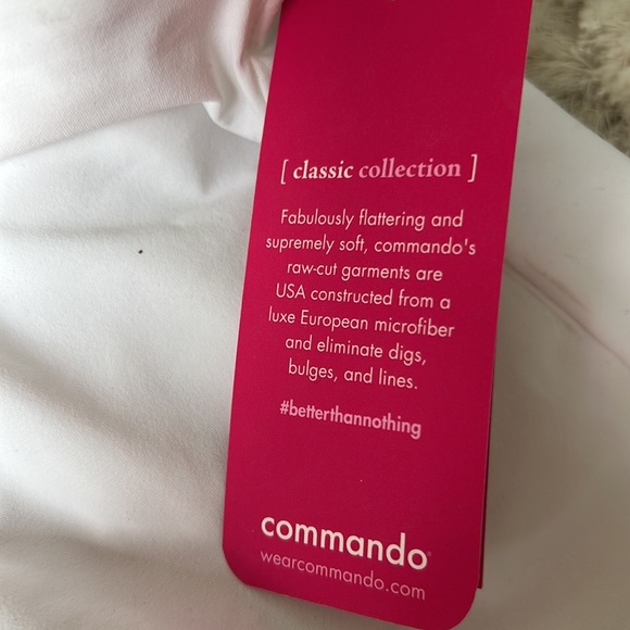 NWT Commando Lifted Classic White Tube Top with Shelf Bra Size M - Picture 8 of 10
